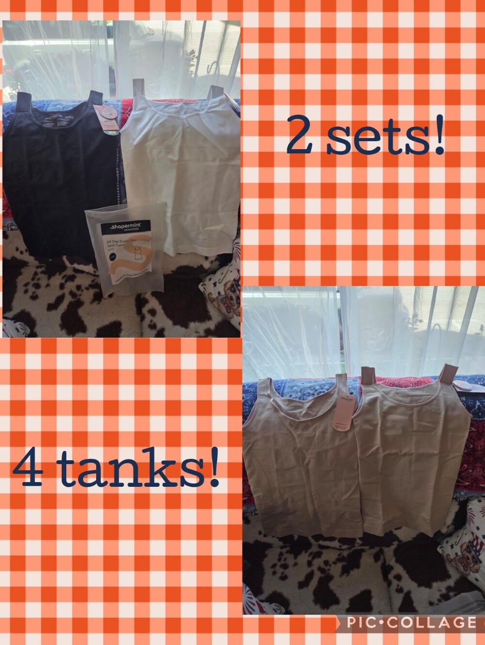 Shapermint All Day Every Day Cami Tanks NWT